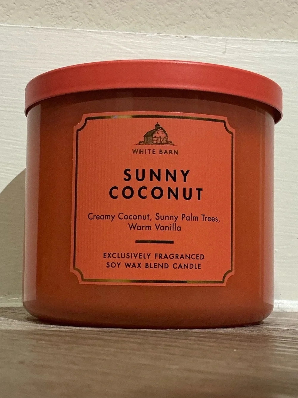 Sunny Coconut Bath & Body Works 3-Wick Candle